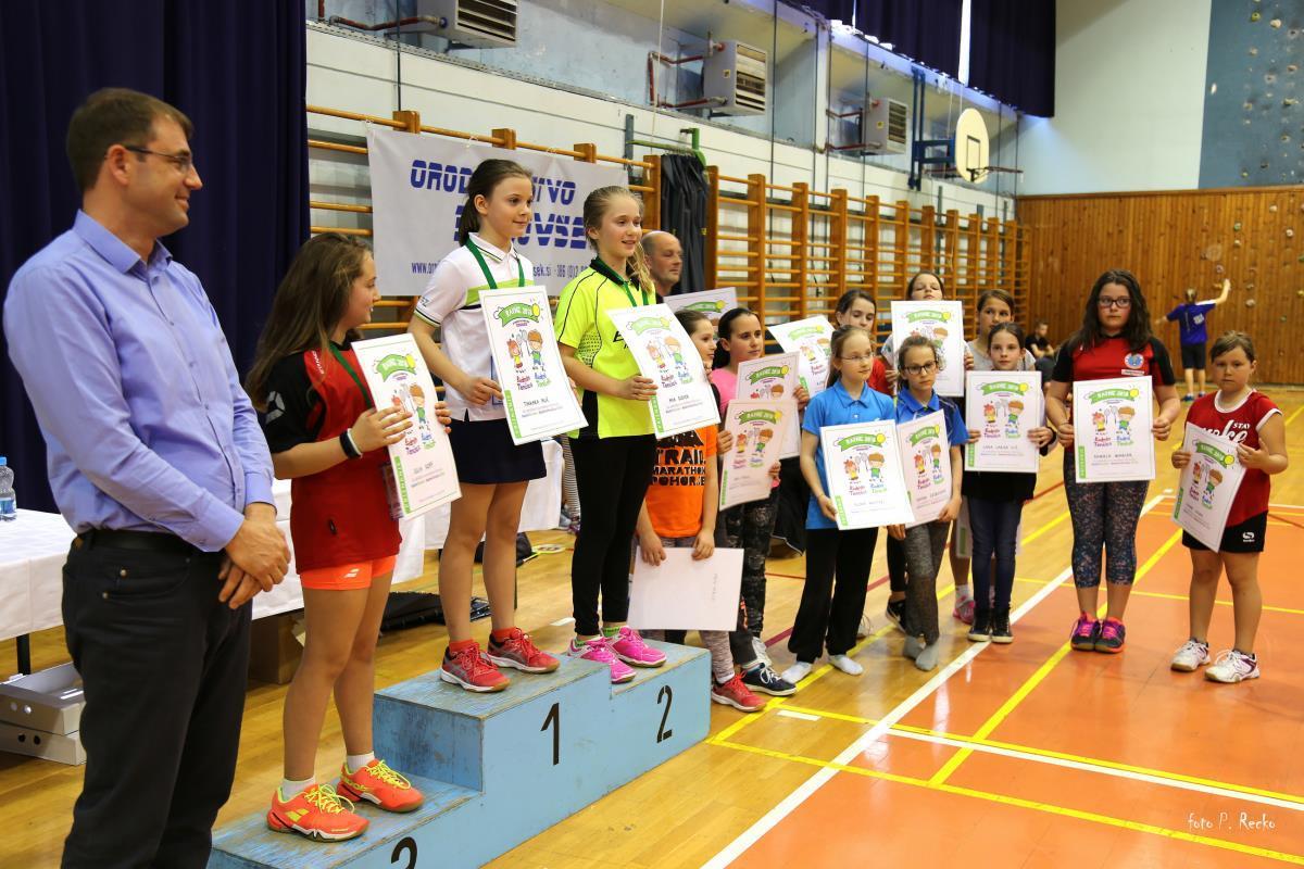 Badmintonček-Badmintončica 2018 napolnil dvorano OŠ Prežihov Voranc