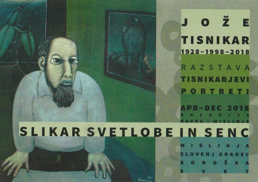 90 portretov za 90 let v Tisnikarjevi rojstni hiši