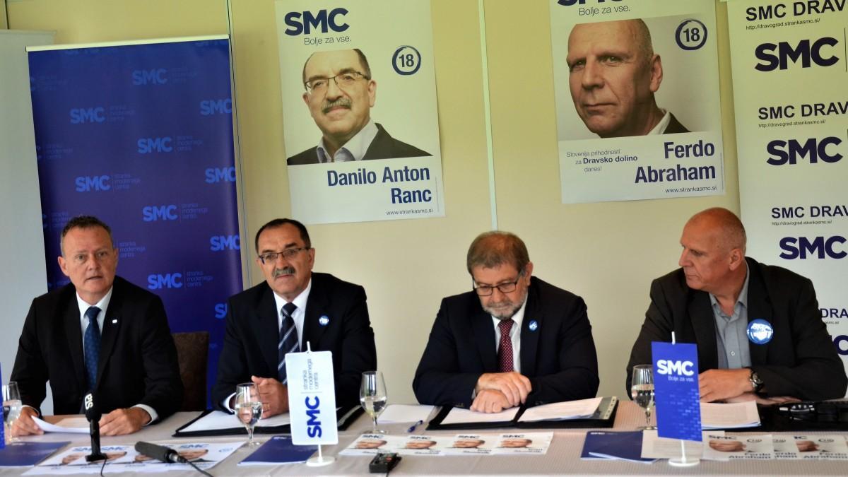 FOTO: Koroški kandidati SMC za stabilno in demokratično državo s posluhom za ljudi