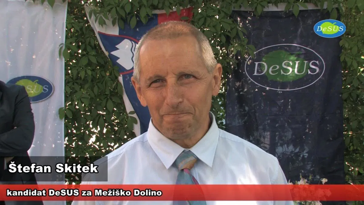 VIDEO: Štefan Skitek, kandidat DeSUS za Mežiško dolino