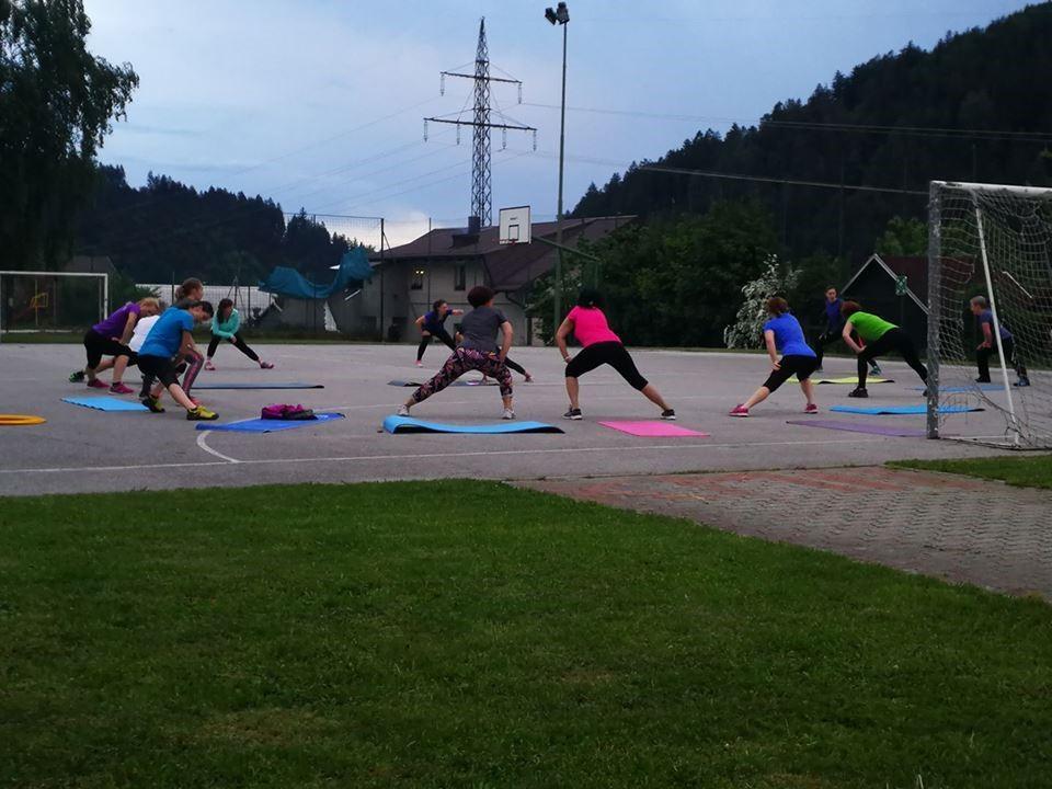 V Pamečah postregli z novo rekreativno vadbo