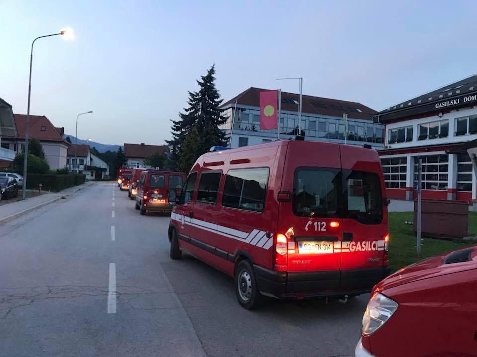 Koroški gasilci pomagajo v Črnomlju