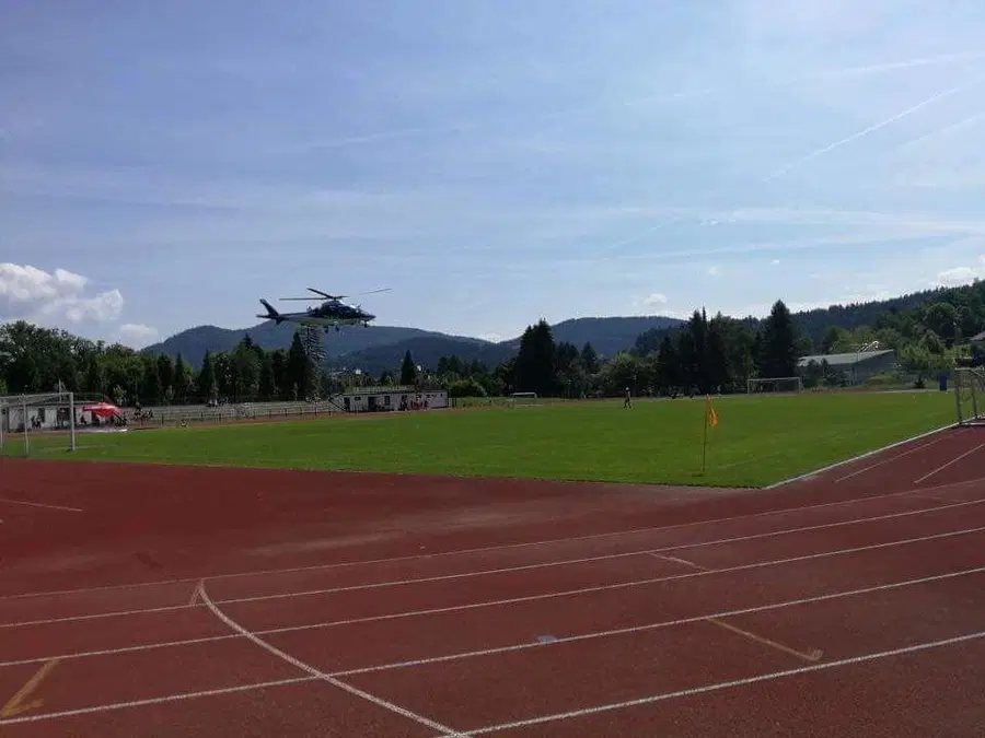 Na Poseki se je huje poškodoval jadralni padalec