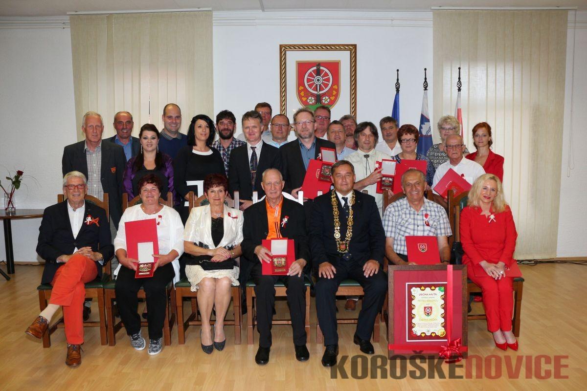 FOTO IN VIDEO: Ob prazniku občine Muta podelili priznanja najvidnejšim občanom