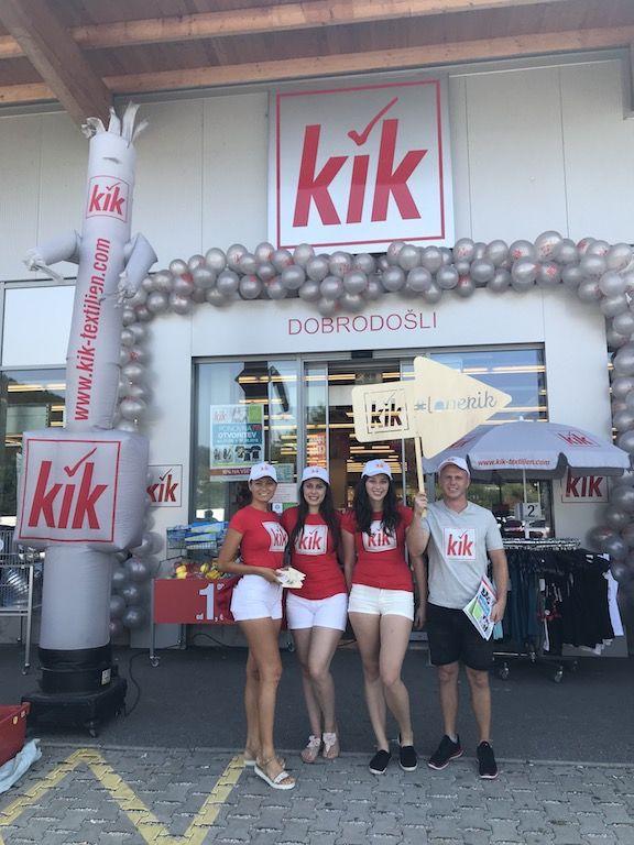 FOTO: Otvoritev prenovljene poslovalnice KiK v Slovenj Gradcu uspela