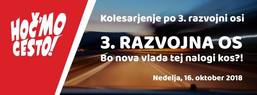 "3. razvojna os – bo nova vlada tej nalogi kos?!"