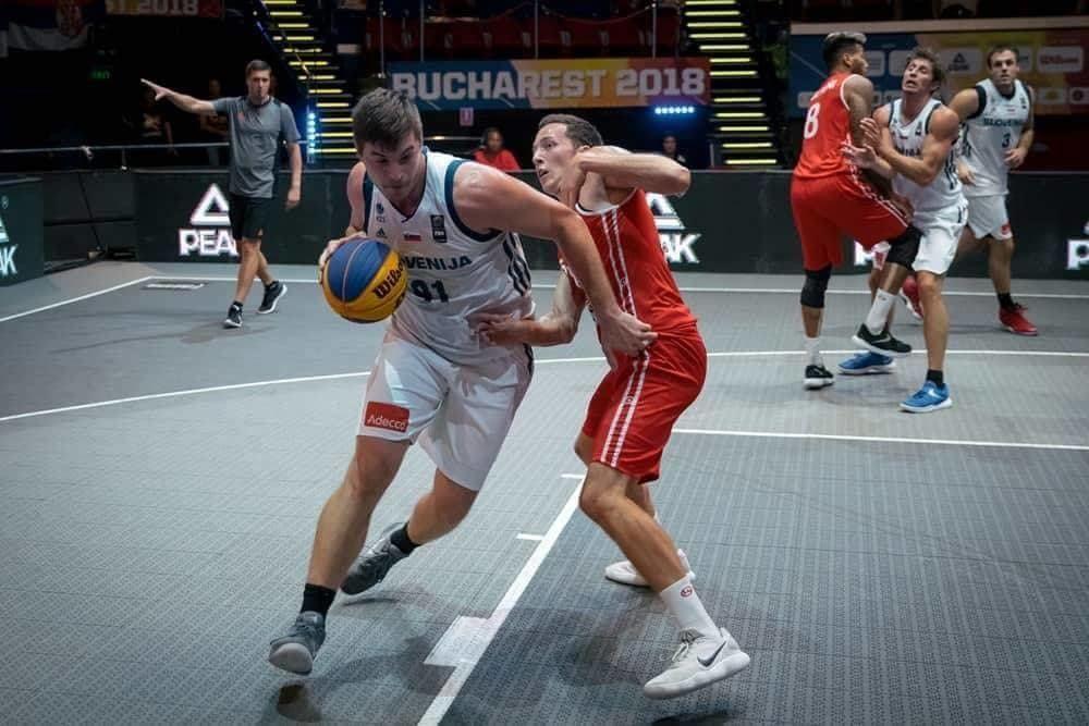 Bron za Slovenijo v 3x3 košarki kjer igra tudi Korošec Adin Kavgić