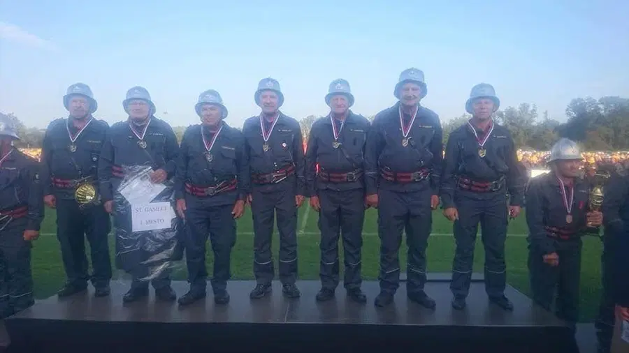 Starejši gasilci PGD Kotlje državni prvaki v Gornji Radgoni