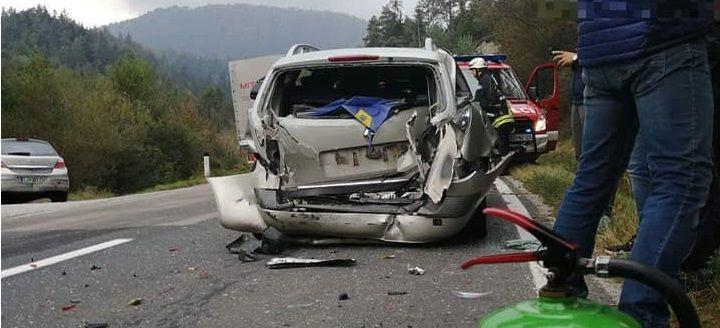 Na relaciji Velenje - Slovenj Gradec trčila tri vozila