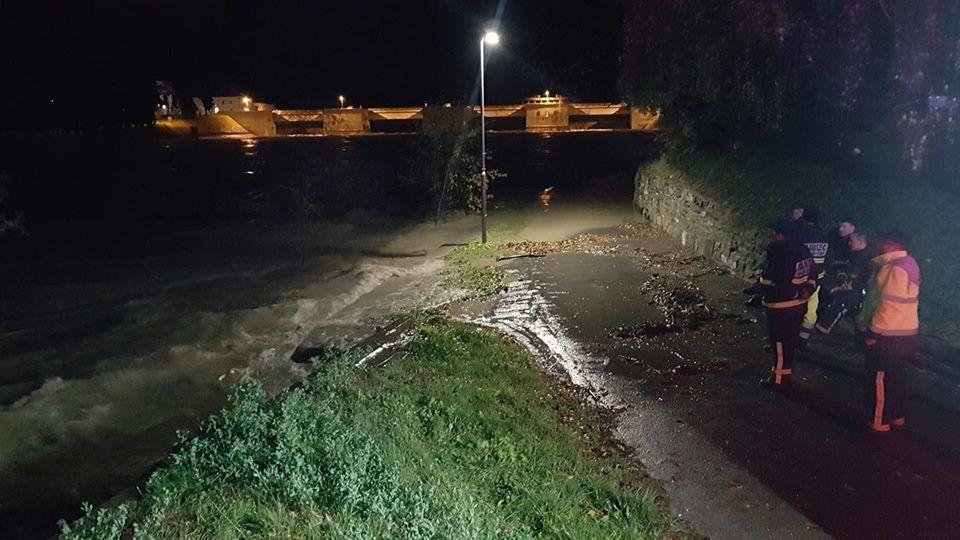 Pretok Drave narašča, oglasile so se sirene