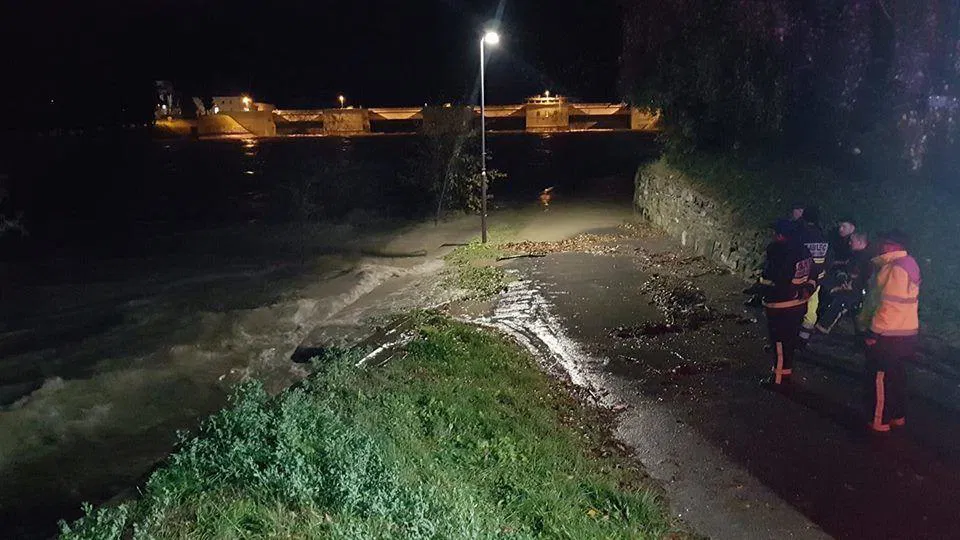 Pretok Drave narašča, oglasile so se sirene