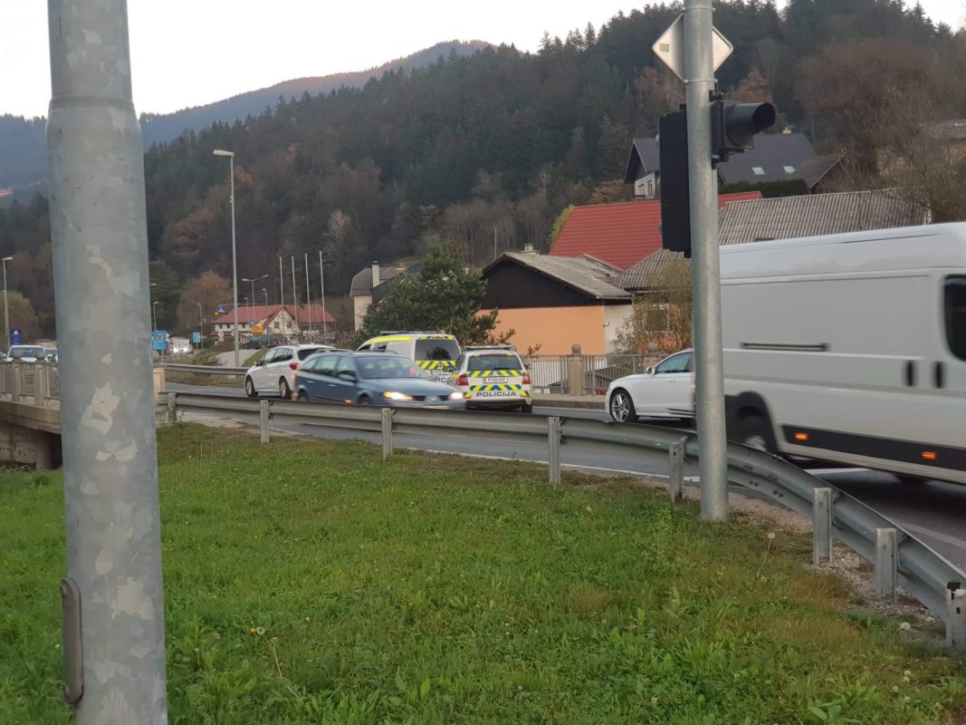 FOTO: Še ena prometna nesreča na območju Slovenj Gradca