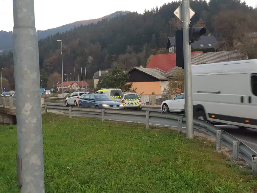 FOTO: Še ena prometna nesreča na območju Slovenj Gradca