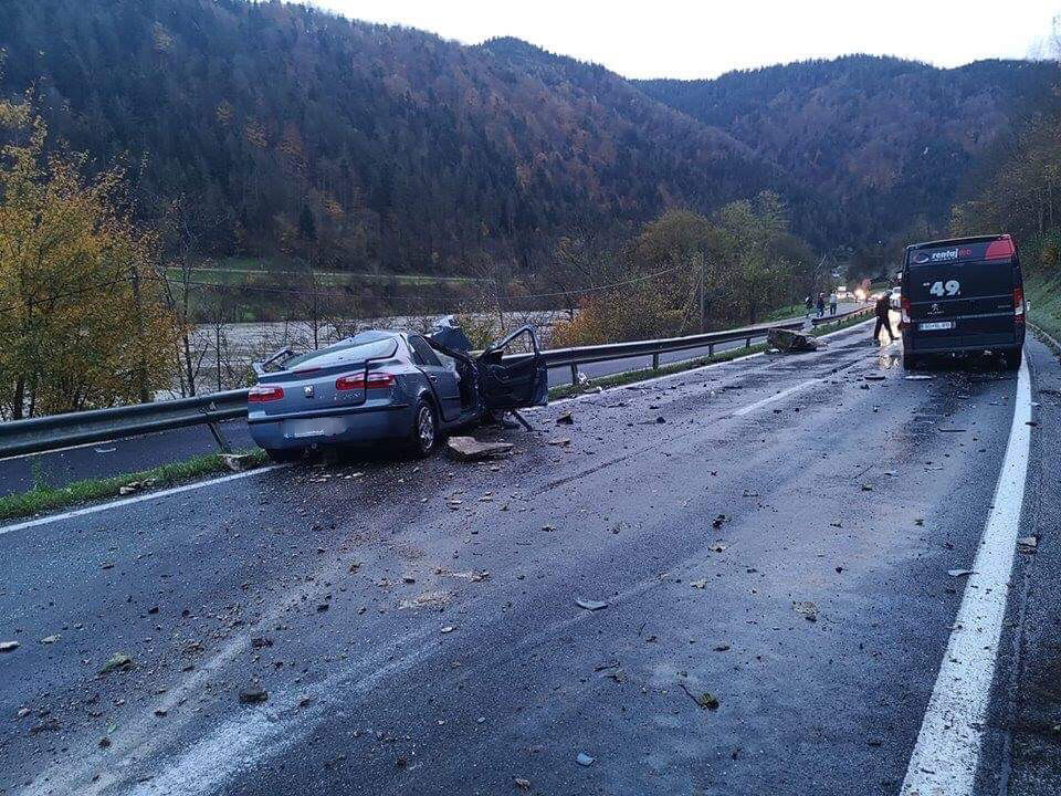 Popolna zapora ceste Dravograd - Maribor