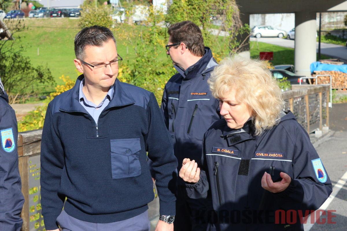 FOTO: Predsednik vlade RS Marjan Šarec v Dravogradu