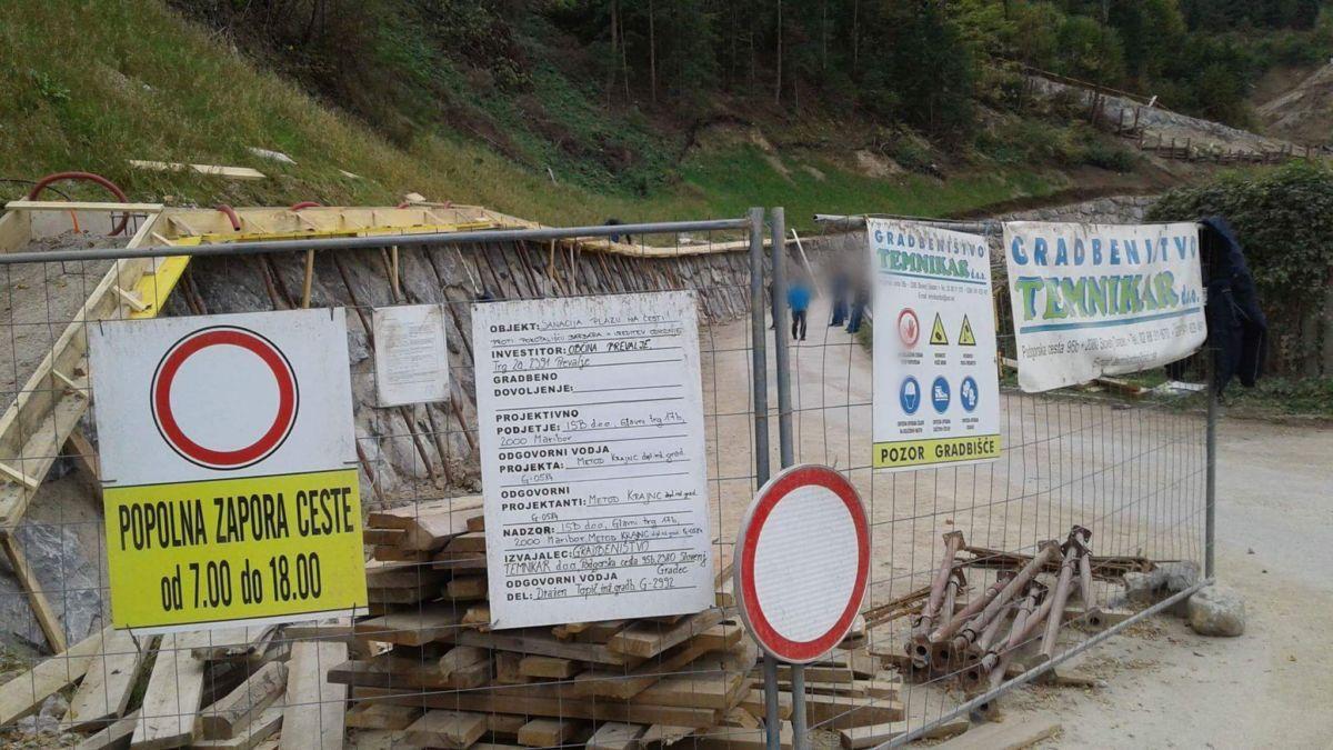 Kdaj je predviden zaključek sanacije ceste na pokopališče Barbara?