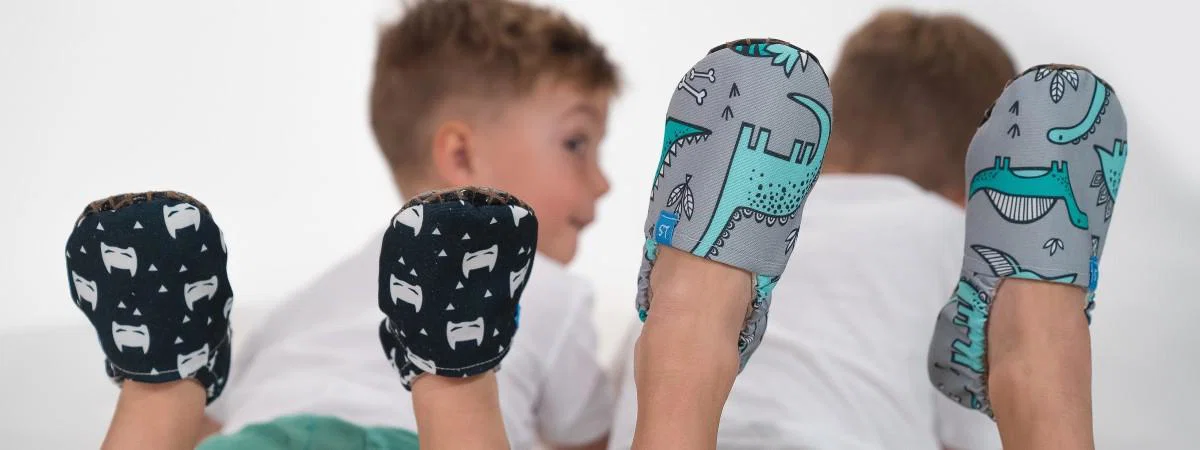 Korošica z naravnimi copati za otroke ustvarila uspešen posel