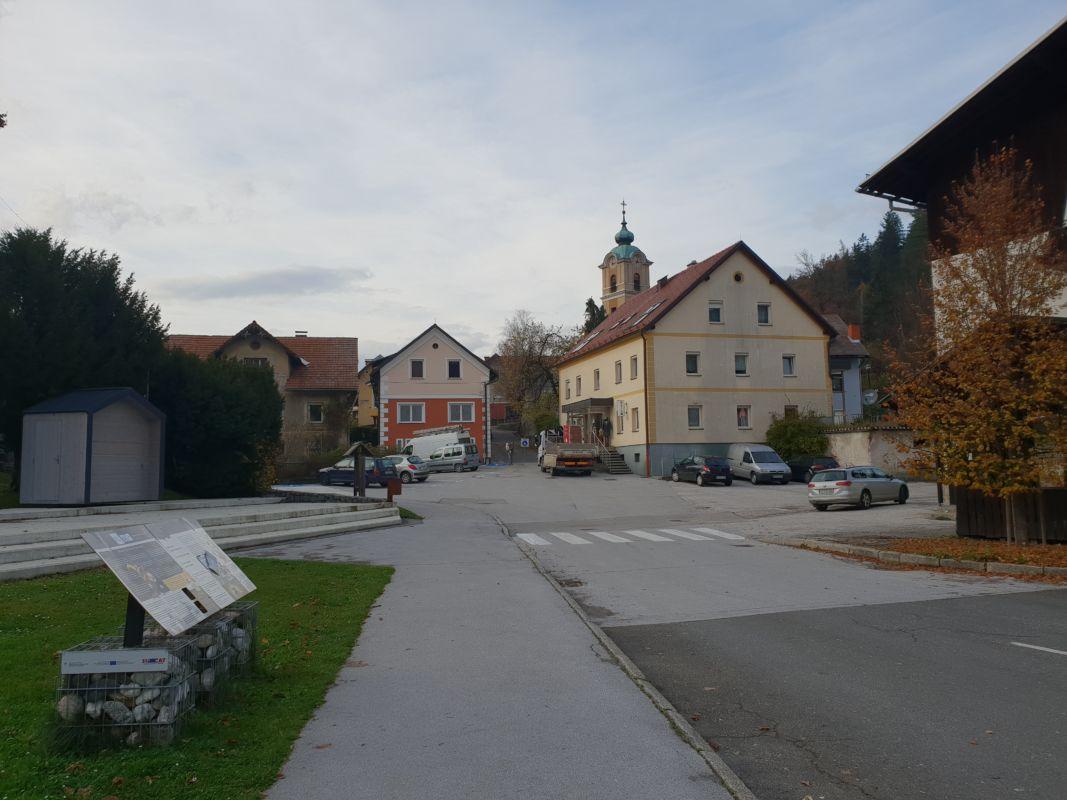 Nova prometna ureditev v Mežici