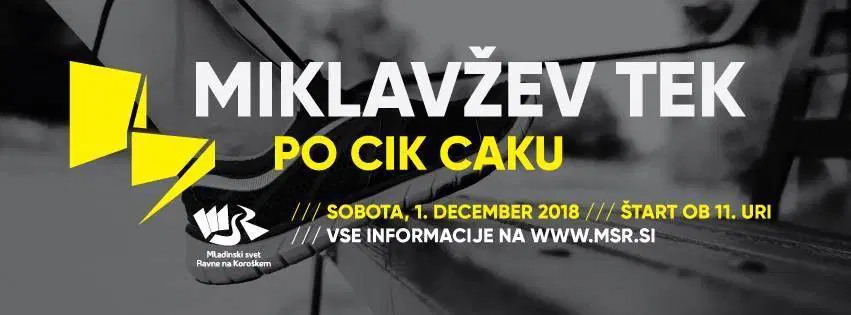 Tudi letos bo na sporedu Miklavžev tek