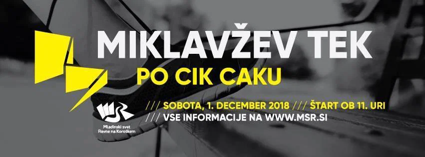 Tudi letos bo na sporedu Miklavžev tek