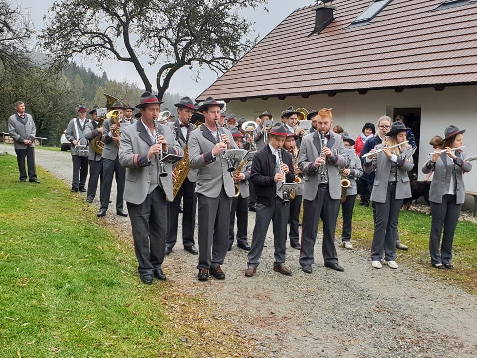 Dvajset let uspešnega sodelovanja med Kmečko godbo Pernice in Godbo Soboth