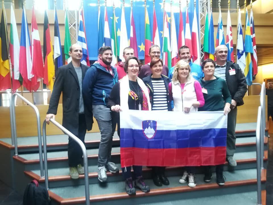 FOTO: Mlade kmetice in mladi gospodarji v Bruslju, Luksemburgu in Strasbourgu