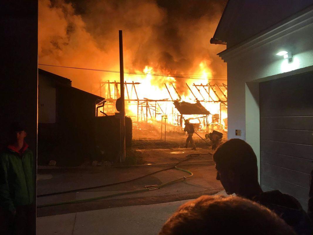 FOTO in VIDEO: Požar v Mežici