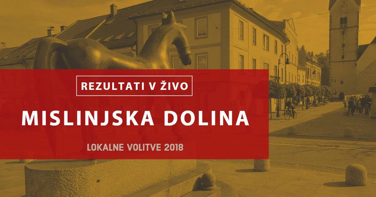 Lokalne volitve 2018: Rezultati v živo - Mislinjska dolina