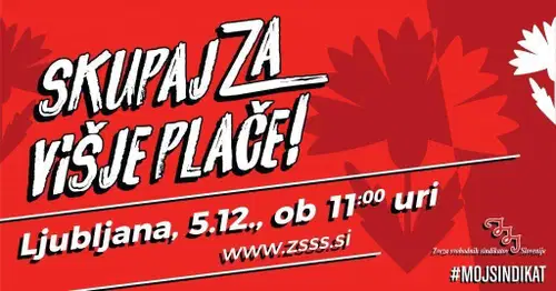 Skupaj za višje plače