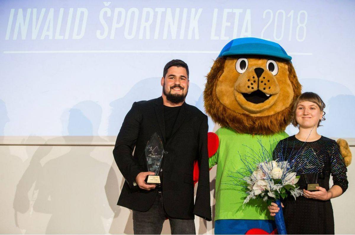 Glušičeva postala športnica leta 2018 med invalidi