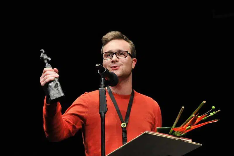 Korošec Gregor Podričnik prejemnik prestižne Severjeve nagrade