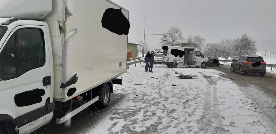 Prometna nesreča v Mislinjski Dobravi