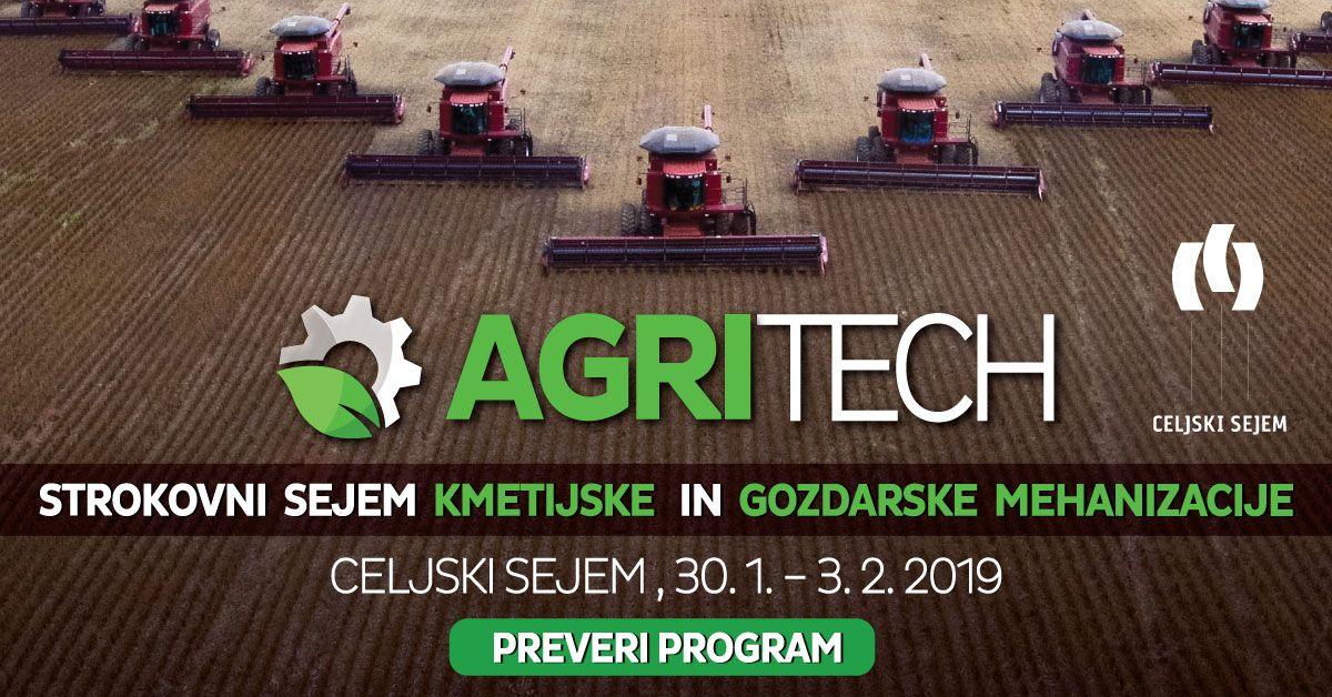 V Celju se je danes pričel nov sejem kmetijske in gozdarske mehanizacije: AGRITECH
