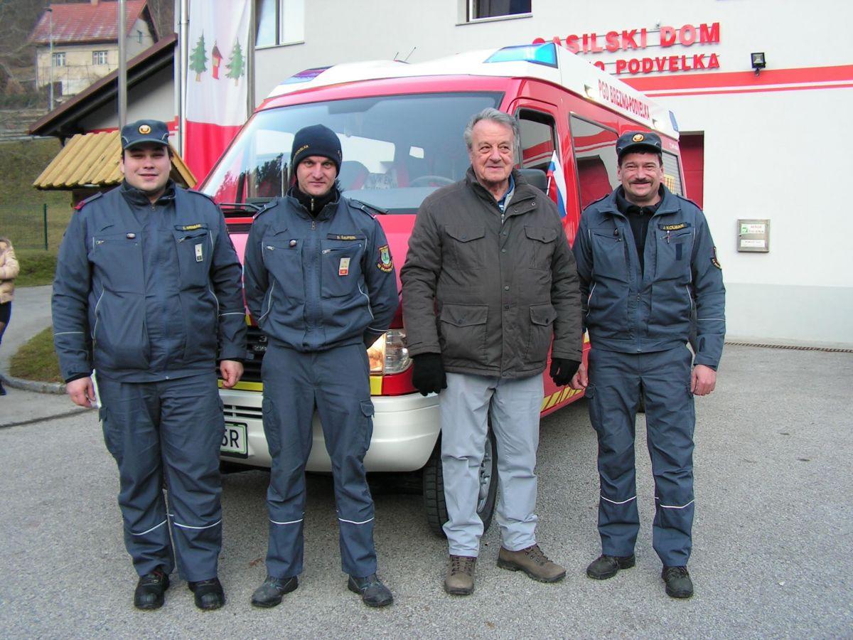 PGD Brezno – Podvelka bogatejše za prenovljeno gasilsko vozilo