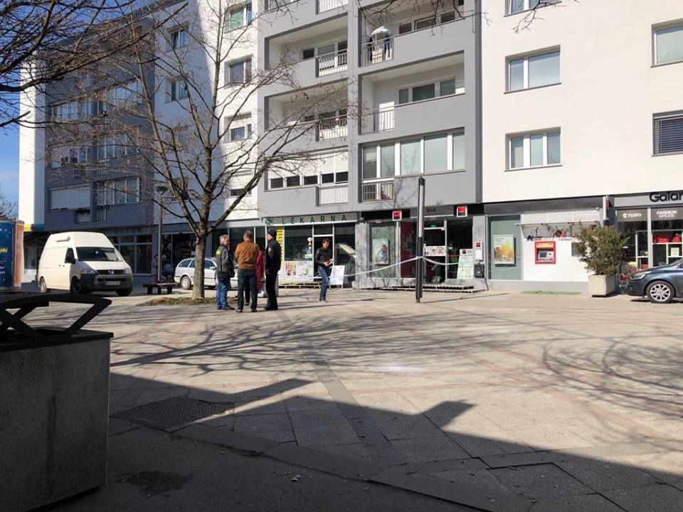 Neznani storilec oropal banko v Velenju, policija ga še išče