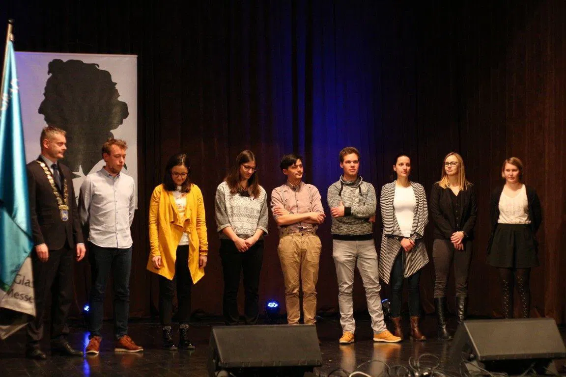 FOTO: V Slovenj Gradcu ob kulturnem prazniku podelili Bernekerjeva priznanja