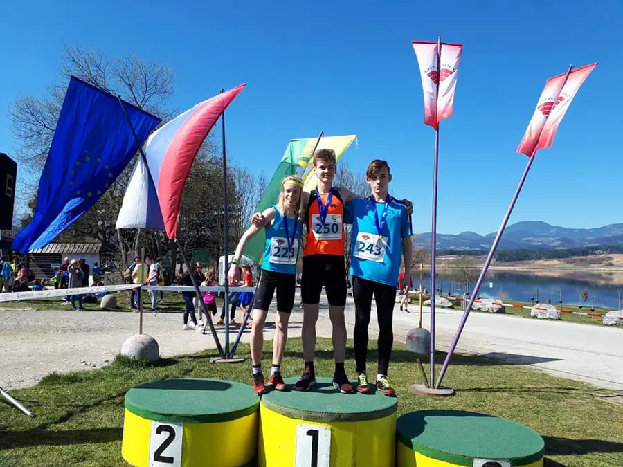 Člani AK Slovenj Gradec do treh bronastih medalj na državnem prvenstvu v krosu