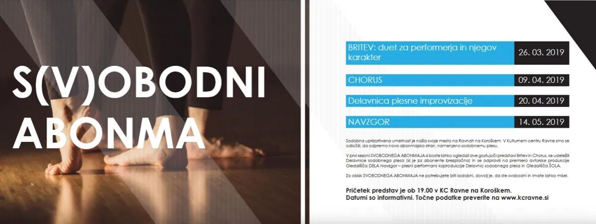 V Kulturnem centru Ravne imajo nov abonma