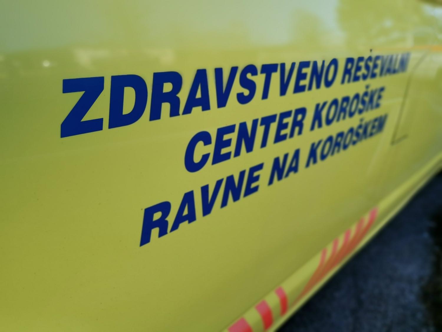 Reševalci danes posredovali že trikrat: Vse poškodovane so prepeljali v SB Slovenj Gradec