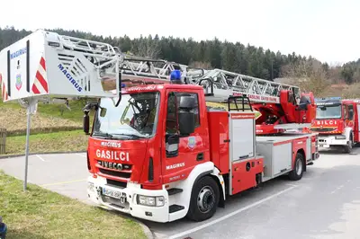 Na Tolstem Vrhu iz vozila izteklo gorivo, posredovali gasilci
