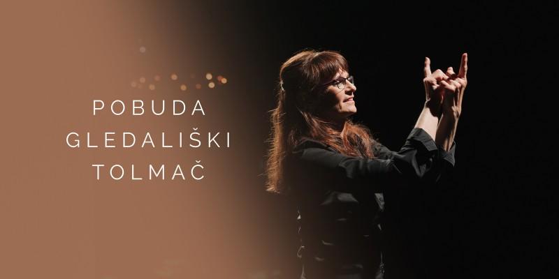 VIDEO: S pobudo Gledališki tolmač gledališča približujejo gluhim