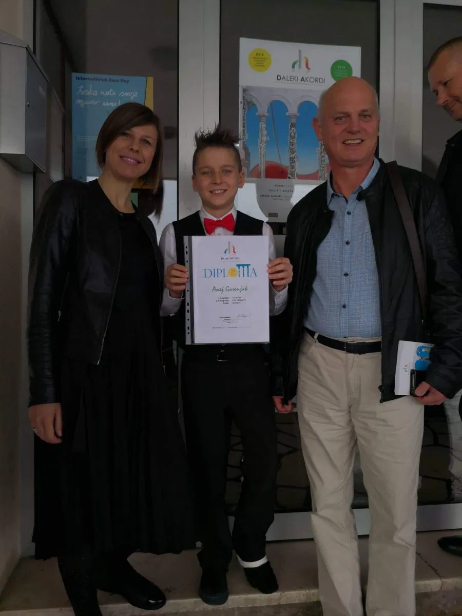 Anej Gorenjak: Na mednarodnem tekmovanju v Splitu je dosegel neverjetnih 99,72 točk