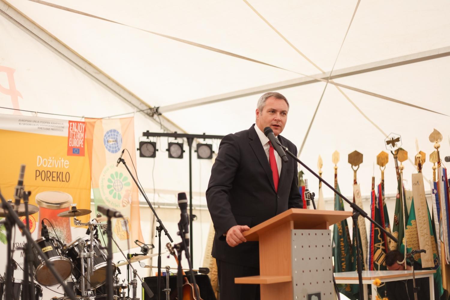 Predsednik DZ v Celovcu s predstavniki slovenske narodne skupnosti