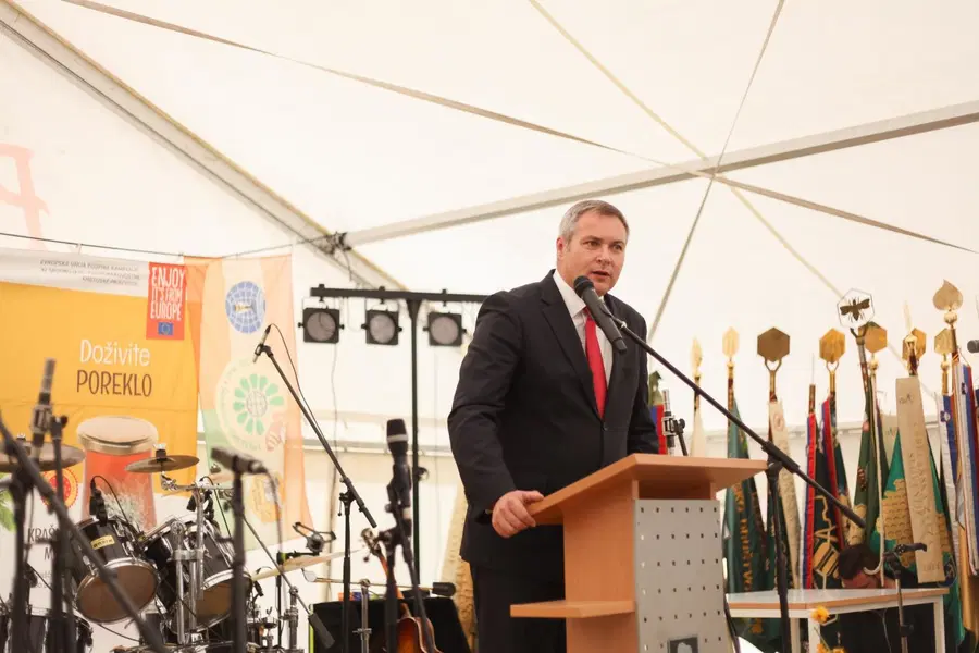 Predsednik DZ v Celovcu s predstavniki slovenske narodne skupnosti