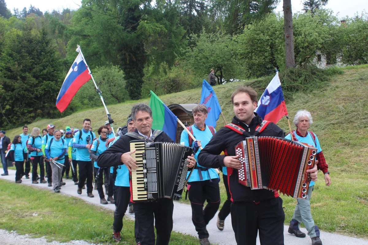 5. spominski pohod iz Mislinje na Poljano (FOTO)