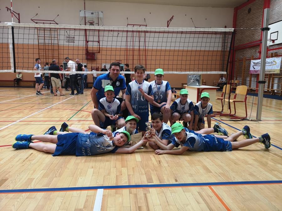 Odlično 3. mesto za ekipo Fužinarja na Državnem prvenstvu v mini odbojki
