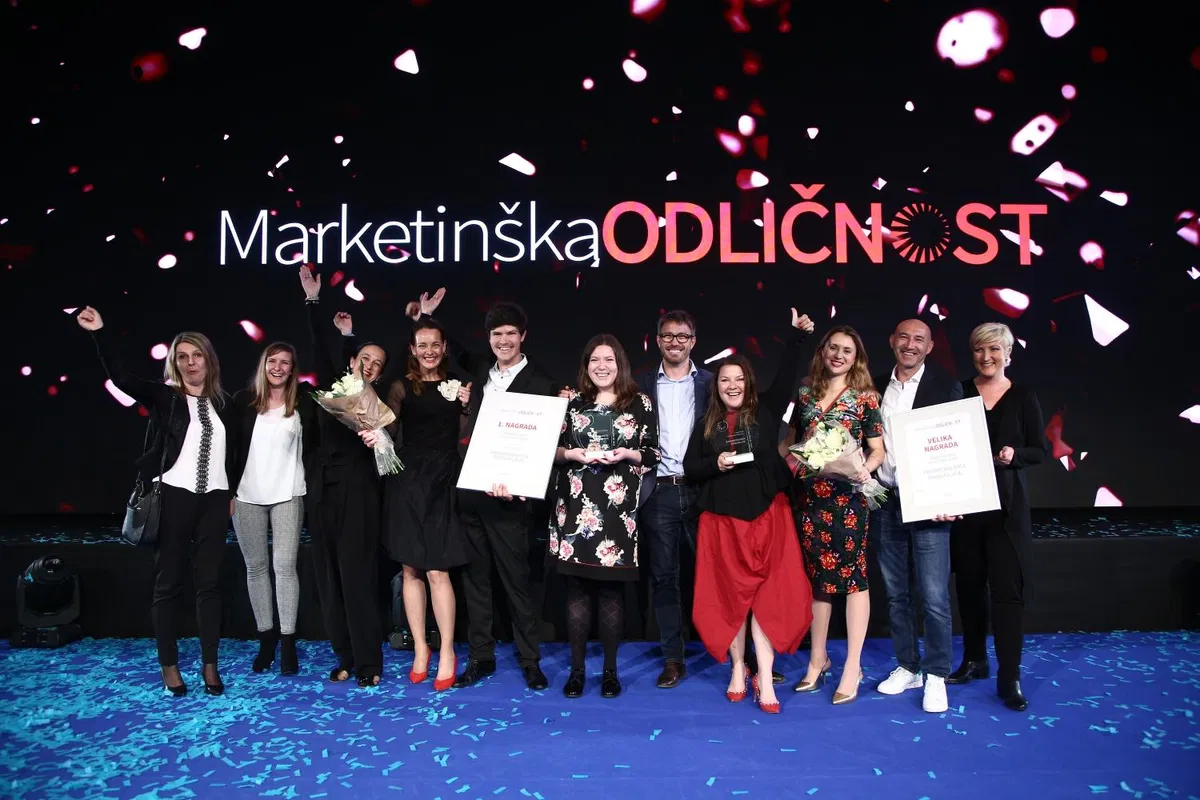 Zavarovalnici Triglav jubilejna 5. velika nagrada marketinška odličnost leta (FOTO)