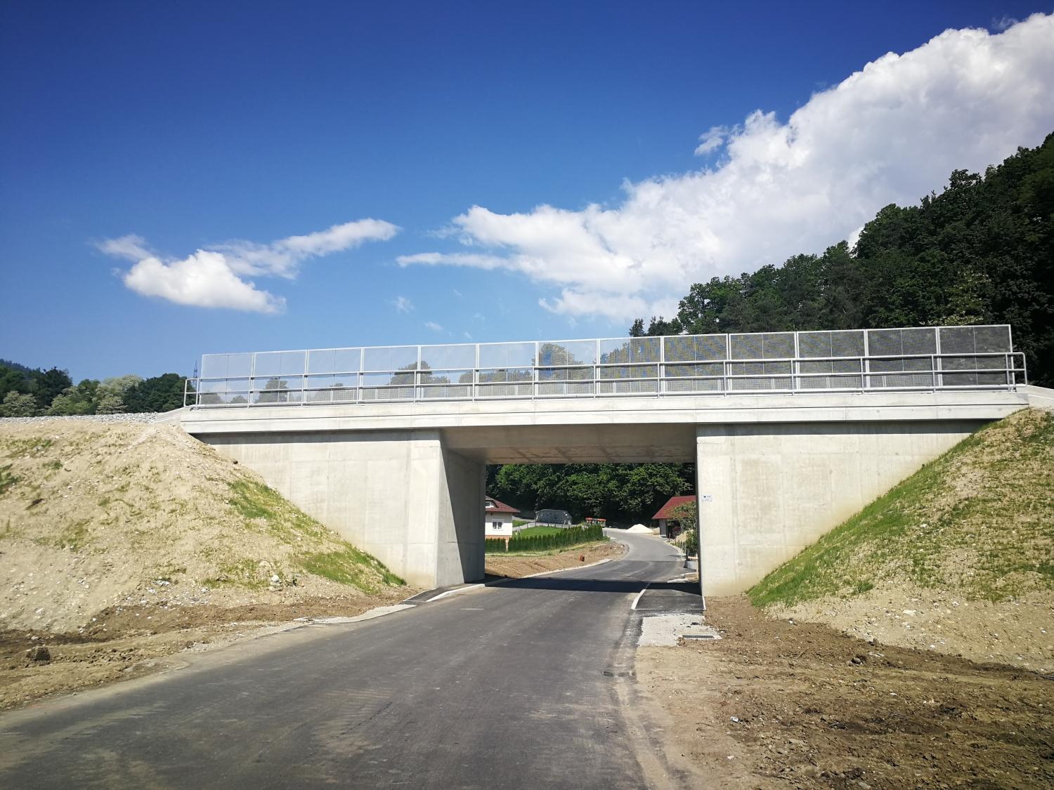 Rekonstrukcija podvoza v Podklancu zaključena