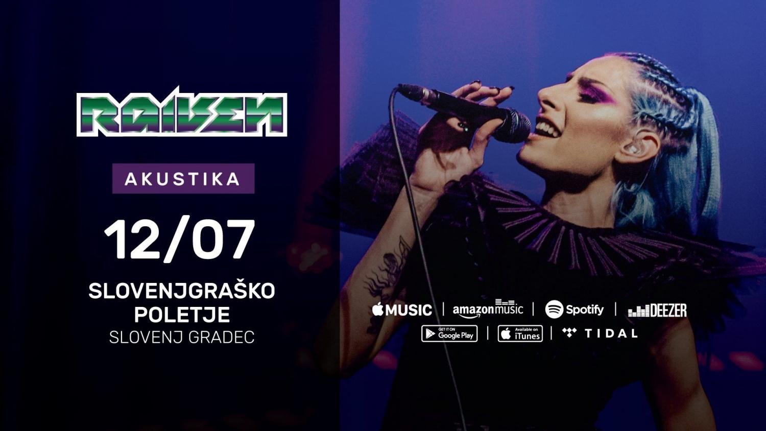 Slovenjgraško poletje: ta vikend v družbi Raiven, Tori Tanga in Gabriele Alarcon ter Žane