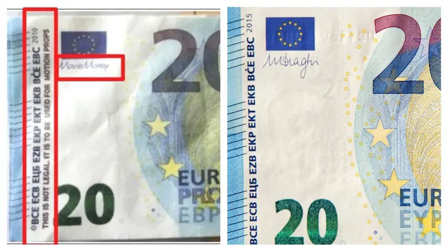 Pojavljajo se goljufije z uporabo filmskega denarja